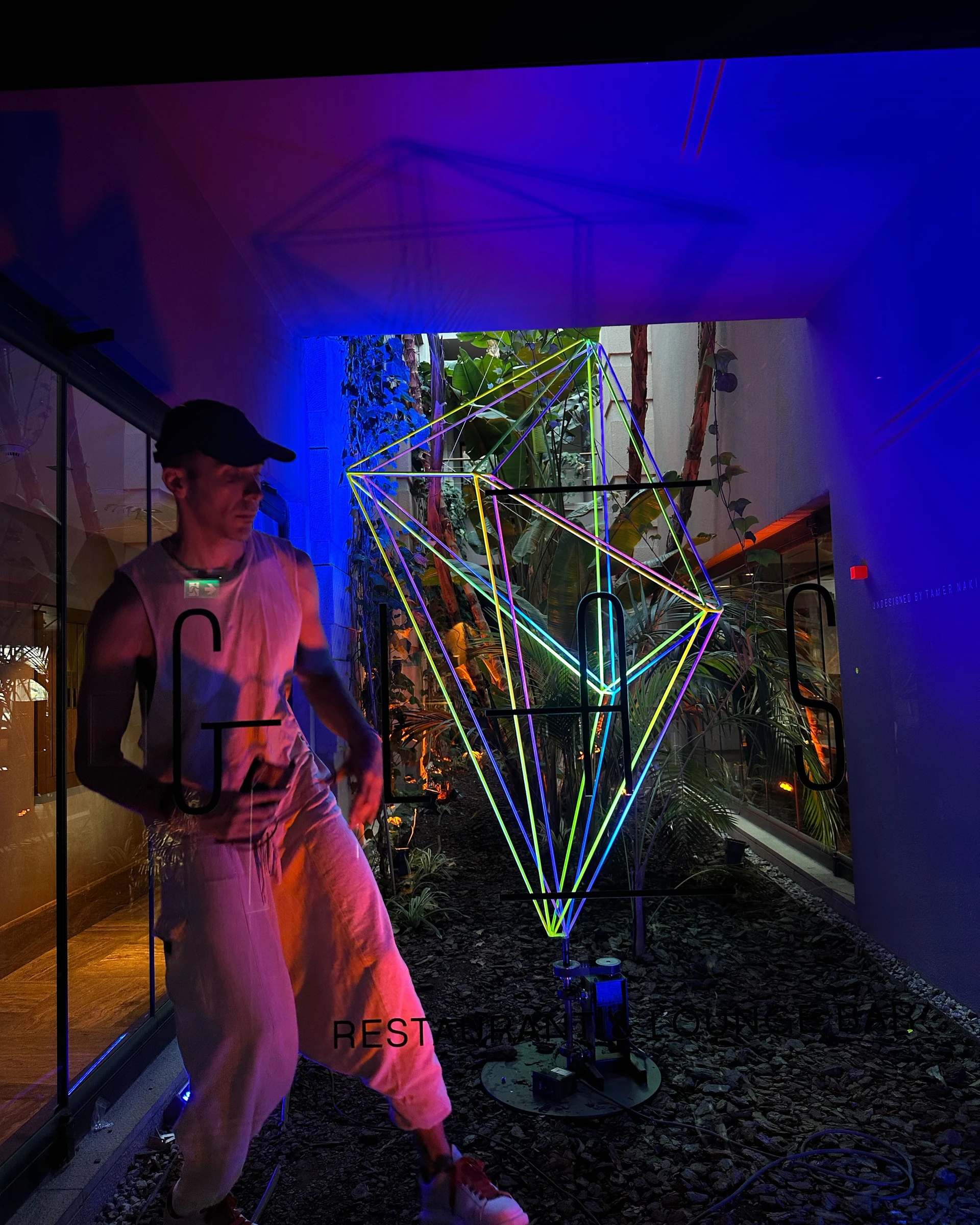 Tamer Nakışçı with Geo X at Caresse Art