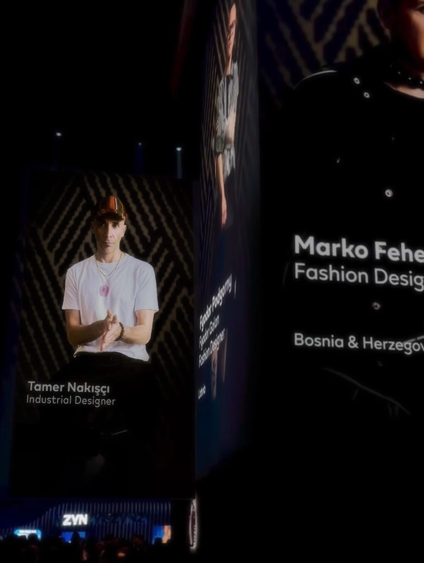 Tamer Nakışçı’s portrait among the participating creatives at HangarBicocca