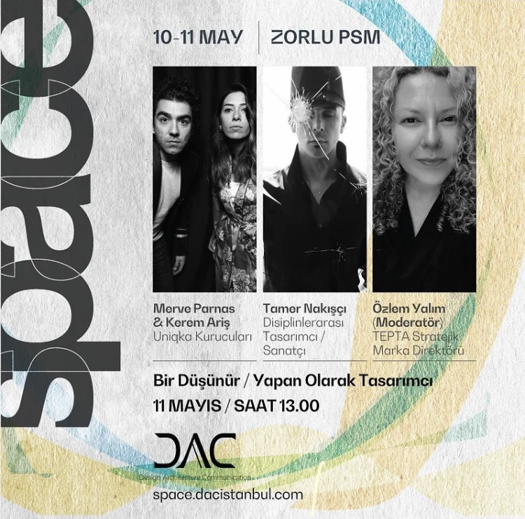 Original SPACE ’22 programme: Bir Düşünür / Yapan Olarak Tasarımcı, 11 May at 13:00