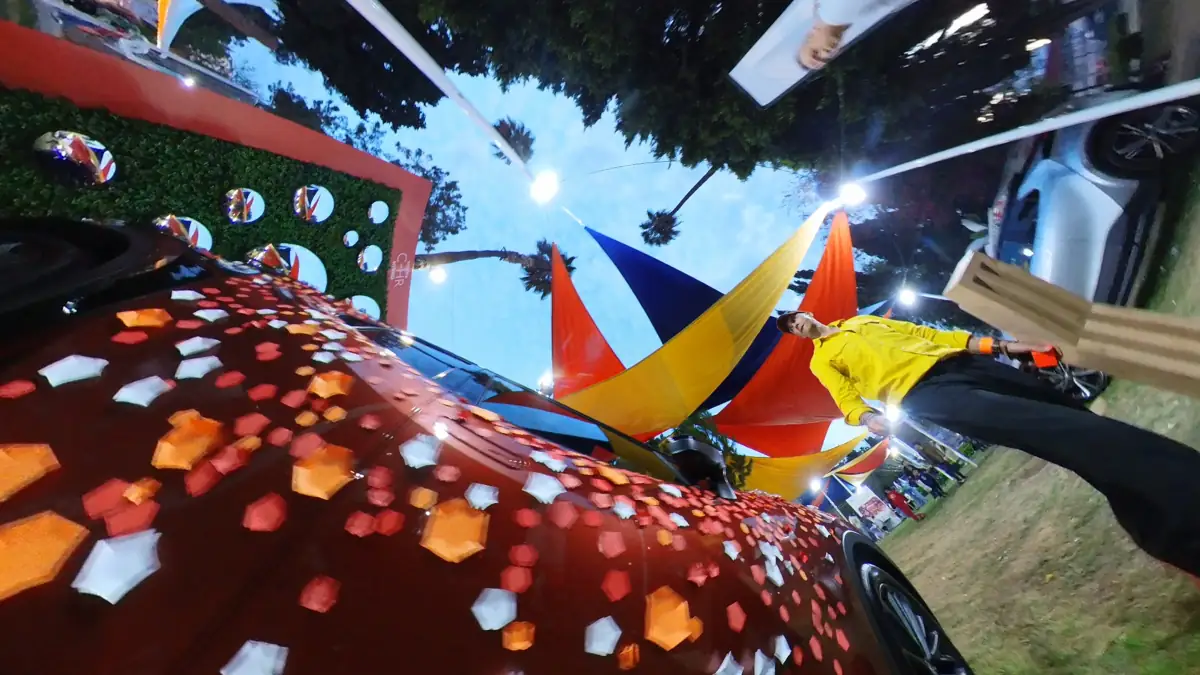 Toyota Orange Blossom Carnival · mirror canopy